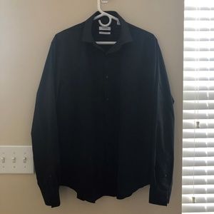 Black Calvin Klein Button Up